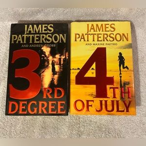 Lot/2 James Patterson Women’s Murder Club Hardback Novels